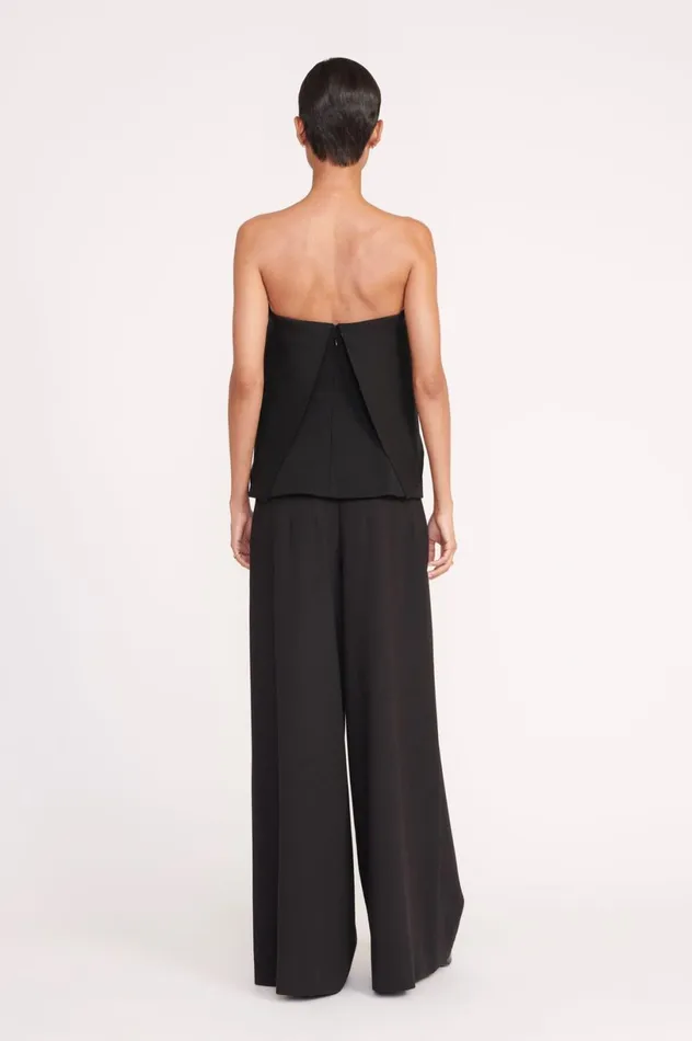 Women Tops STAUD STAUD ANASTASIA TOP BLACK Women Tops STAUD STAUD ANASTASIA TOP BLACK