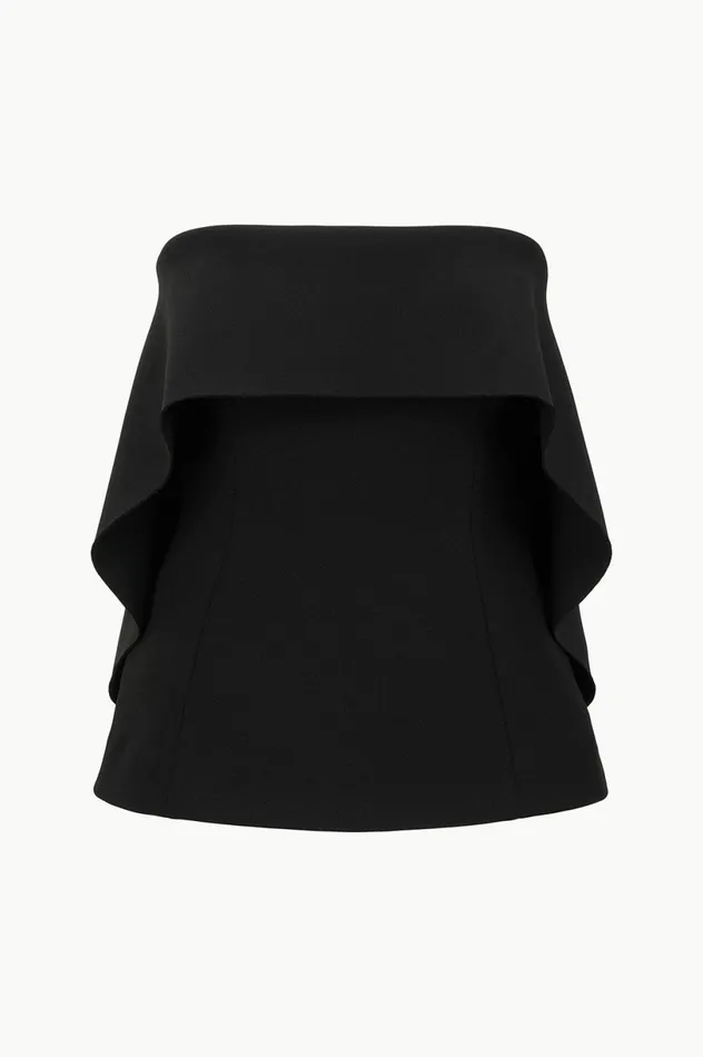 Women Tops STAUD STAUD ANASTASIA TOP BLACK Women Tops STAUD STAUD ANASTASIA TOP BLACK