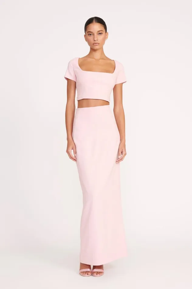 Women Tops STAUD STAUD ANYA TOP CHERRY BLOSSOM Women Tops STAUD STAUD ANYA TOP CHERRY BLOSSOM