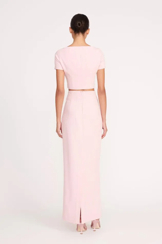 Women Tops STAUD STAUD ANYA TOP CHERRY BLOSSOM Women Tops STAUD STAUD ANYA TOP CHERRY BLOSSOM