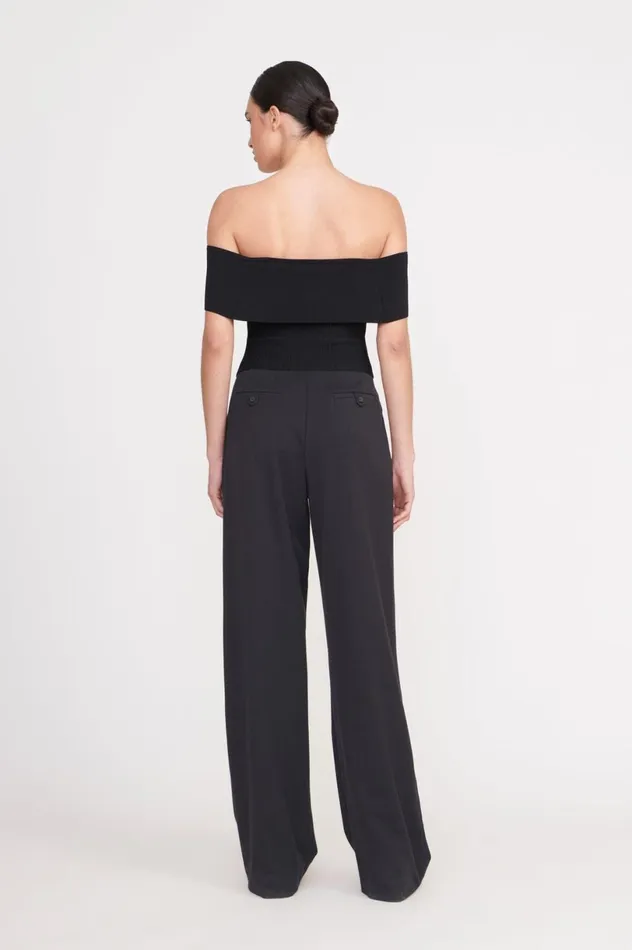 Women Tops STAUD STAUD ARTISTRY TOP BLACK Women Tops STAUD STAUD ARTISTRY TOP BLACK