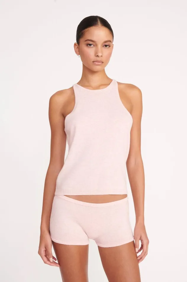 Women Tops STAUD STAUD AYANA TOP CHERRY BLOSSOM