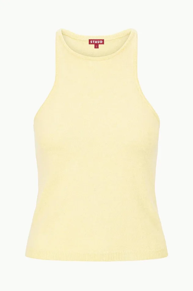 Women Tops STAUD STAUD AYANA TOP LEMON DROP Women Tops STAUD STAUD AYANA TOP LEMON DROP
