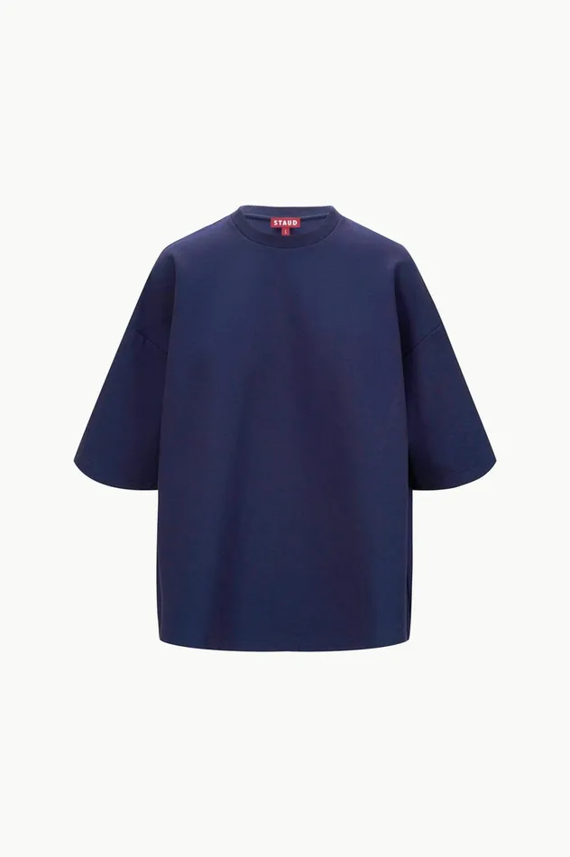 Women Tops STAUD STAUD CAPSULE TOP NAVY Women Tops STAUD STAUD CAPSULE TOP NAVY