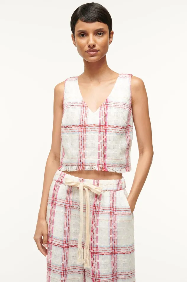 Women Tops STAUD STAUD CATANIA TOP TEA TOWEL