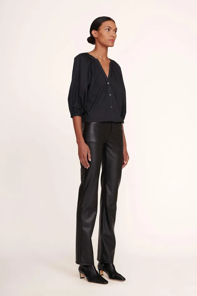 Women Tops STAUD STAUD DILL TOP BLACK Women Tops STAUD STAUD DILL TOP BLACK