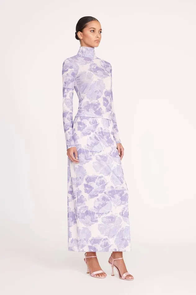 Women Tops STAUD STAUD HELVIN TOP ANTIQUE PRESSED FLOWERS Women Tops STAUD STAUD HELVIN TOP ANTIQUE PRESSED FLOWERS