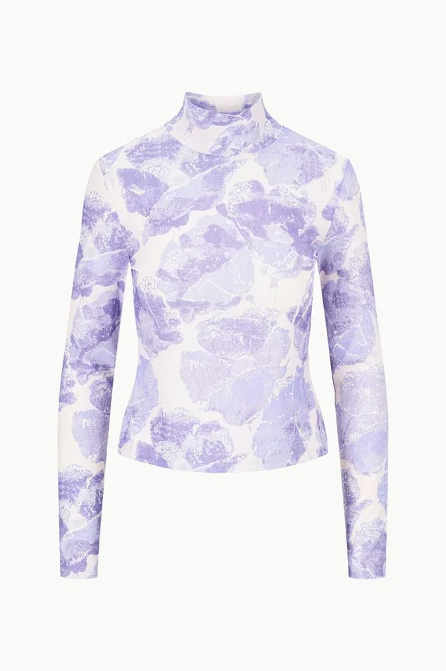 Women Tops STAUD STAUD HELVIN TOP ANTIQUE PRESSED FLOWERS Women Tops STAUD STAUD HELVIN TOP ANTIQUE PRESSED FLOWERS