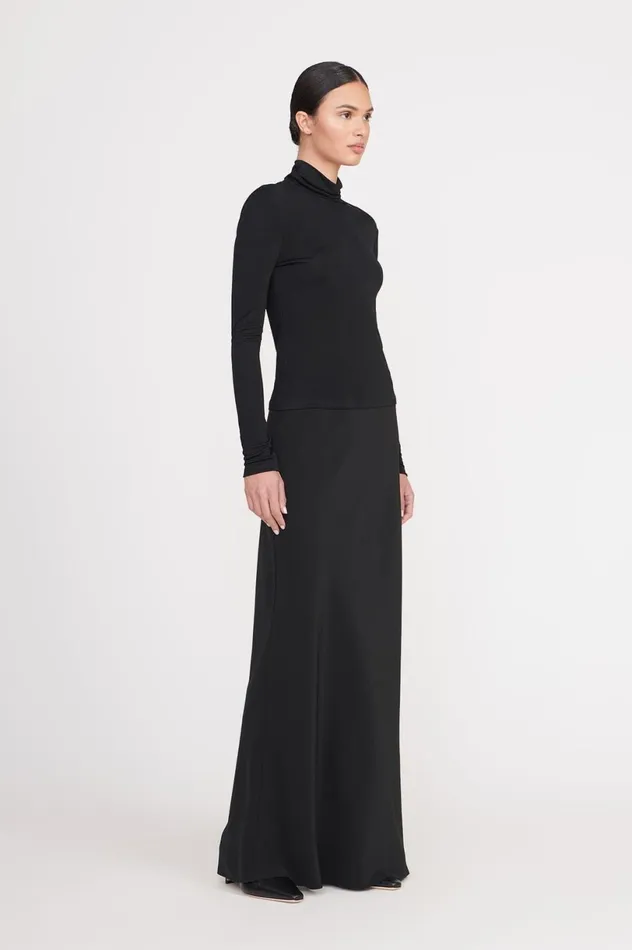 Women Tops STAUD STAUD HELVIN TOP BLACK Women Tops STAUD STAUD HELVIN TOP BLACK