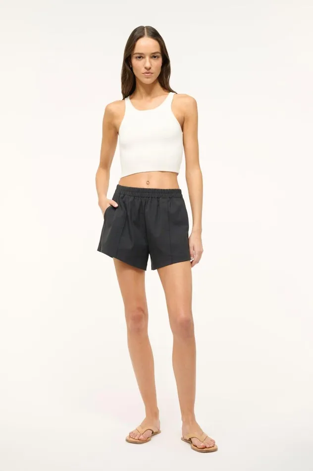 Women Tops STAUD STAUD IBISCO TANK WHITE