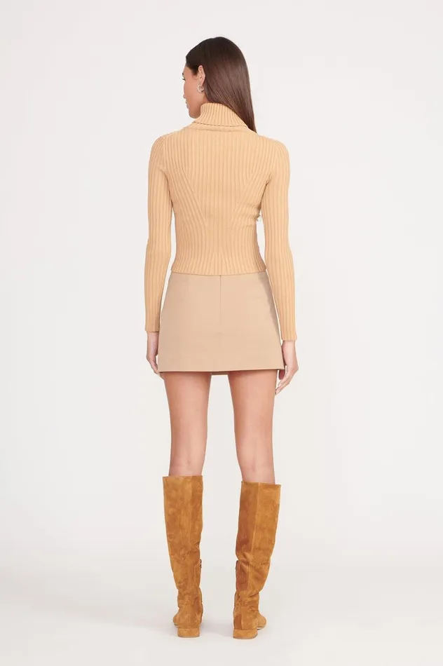 Women Tops STAUD STAUD JACE TOP CAMEL Women Tops STAUD STAUD JACE TOP CAMEL