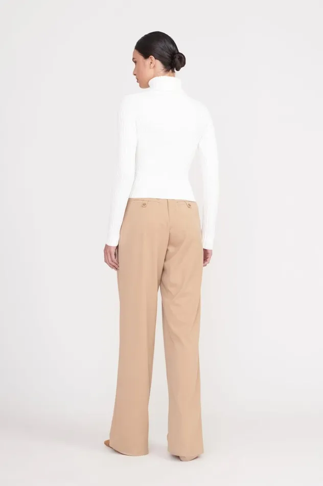 Women Tops STAUD STAUD JACE TOP IVORY Women Tops STAUD STAUD JACE TOP IVORY