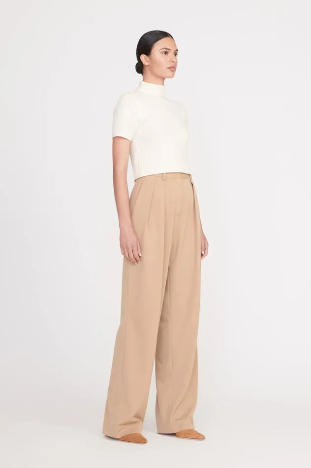 Women Tops STAUD STAUD LILOU SWEATER IVORY Women Tops STAUD STAUD LILOU SWEATER IVORY
