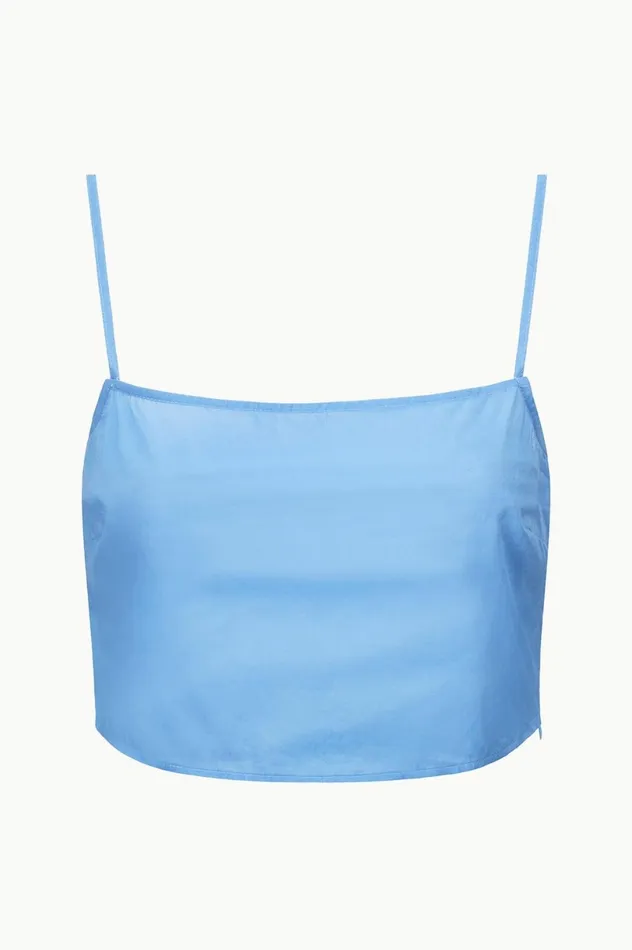 Women Tops STAUD STAUD LOVEINA TOP AZURE