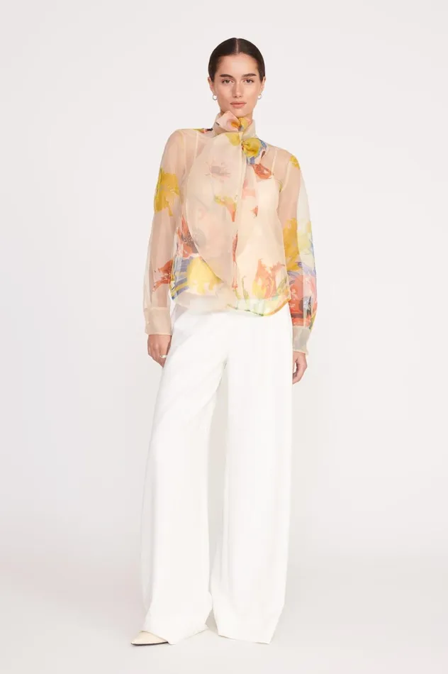 Women Tops STAUD STAUD MARYN TOP FIRST BLOOM DAY