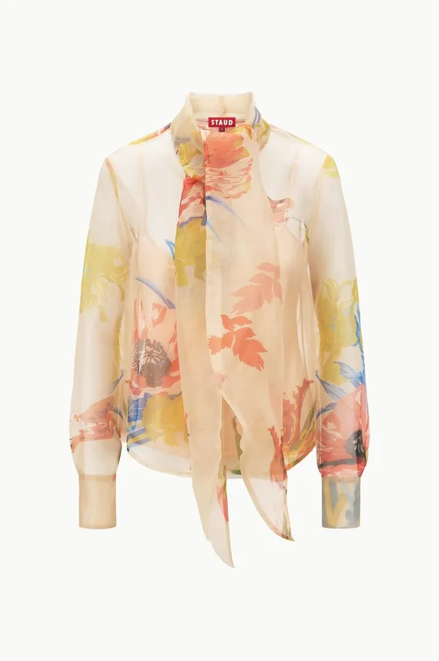 Women Tops STAUD STAUD MARYN TOP FIRST BLOOM DAY