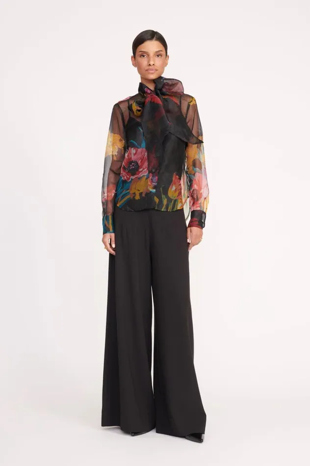 Women Tops STAUD STAUD MARYN TOP FIRST BLOOM NIGHT