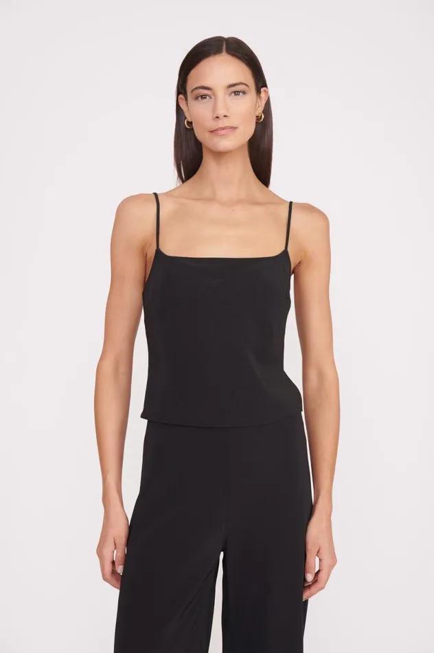 Women Tops STAUD STAUD MILES TOP BLACK