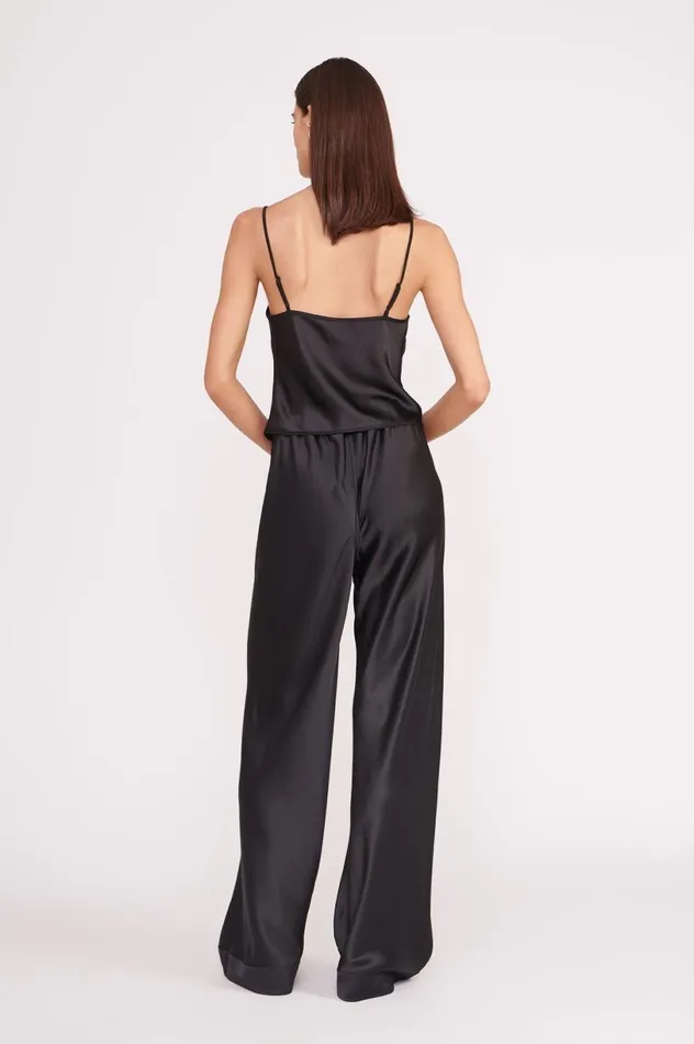 Women Tops STAUD STAUD MILES TOP BLACK Women Tops STAUD STAUD MILES TOP BLACK