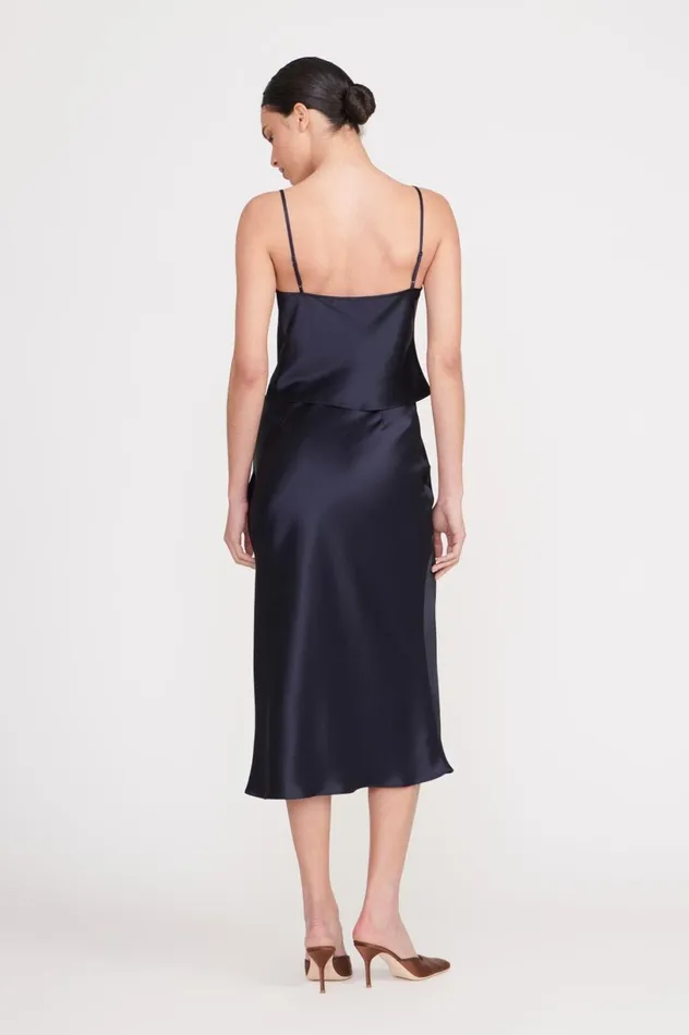 Women Tops STAUD STAUD MILES TOP NAVY Women Tops STAUD STAUD MILES TOP NAVY