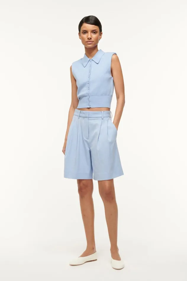 Women Tops STAUD STAUD NOLA SWEATER PERIWINKLE Women Tops STAUD STAUD NOLA SWEATER PERIWINKLE