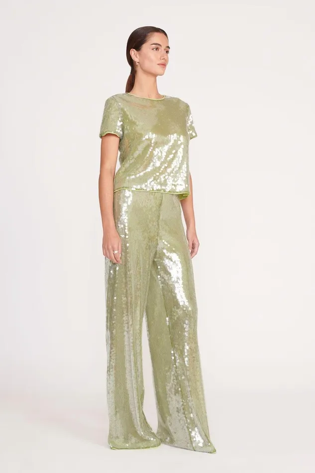 Women Tops STAUD STAUD QUINCY TOP GARDEN MOSS Women Tops STAUD STAUD QUINCY TOP GARDEN MOSS