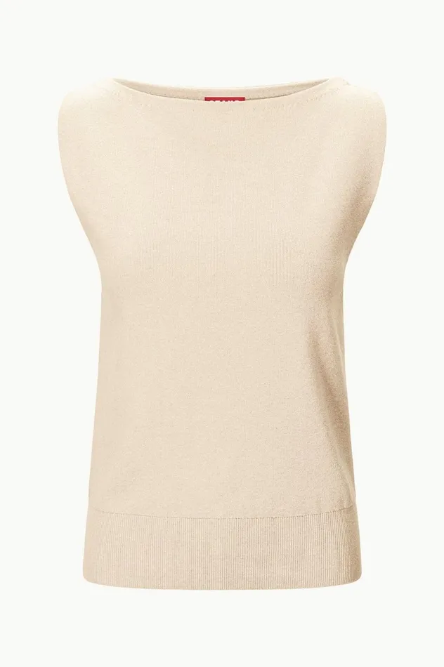 Women Tops STAUD STAUD ROCKI SWEATER CAMEL Women Tops STAUD STAUD ROCKI SWEATER CAMEL