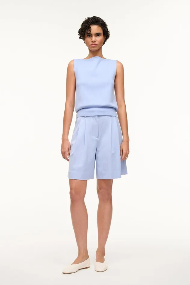 Women Tops STAUD STAUD ROCKI SWEATER PERIWINKLE