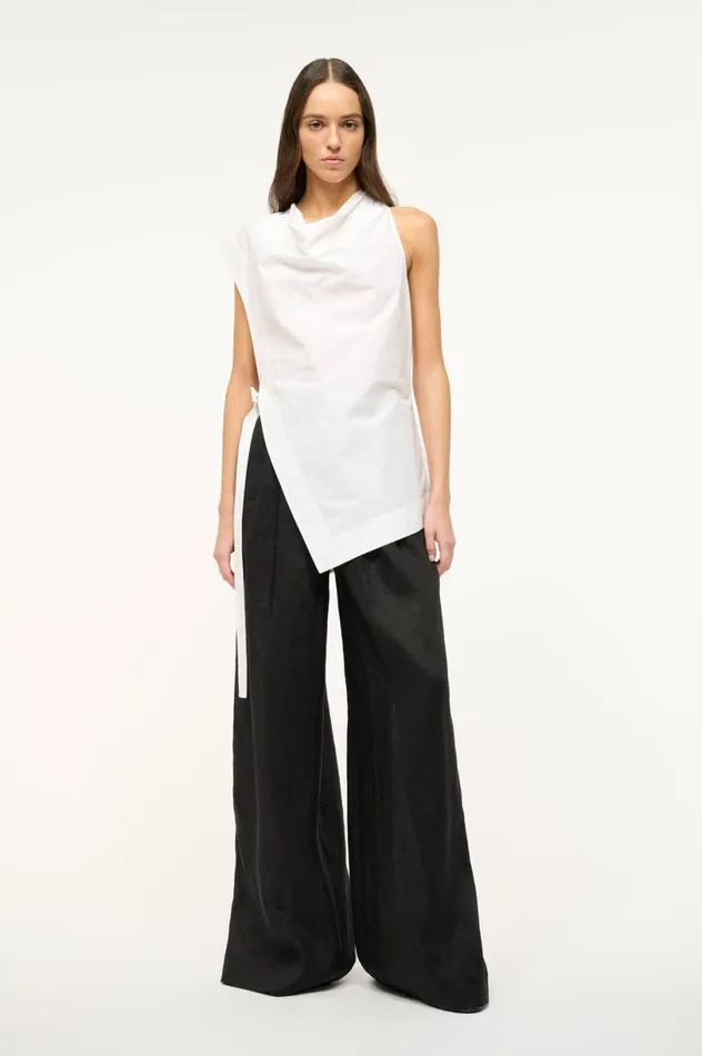 Women Tops STAUD STAUD SAWYER TOP WHITE
