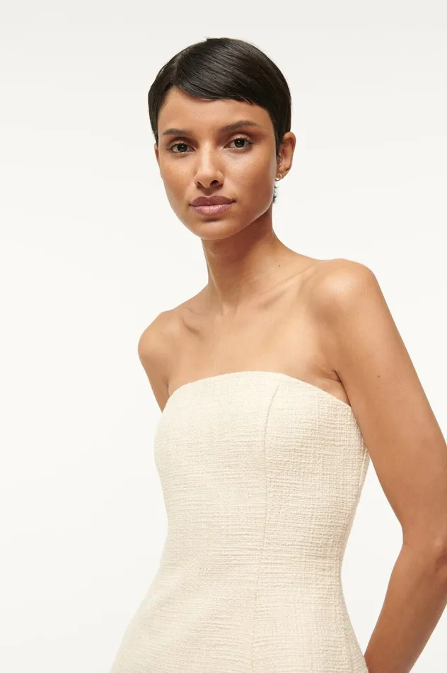 Women Tops STAUD STAUD SILVIA TOP IVORY Women Tops STAUD STAUD SILVIA TOP IVORY