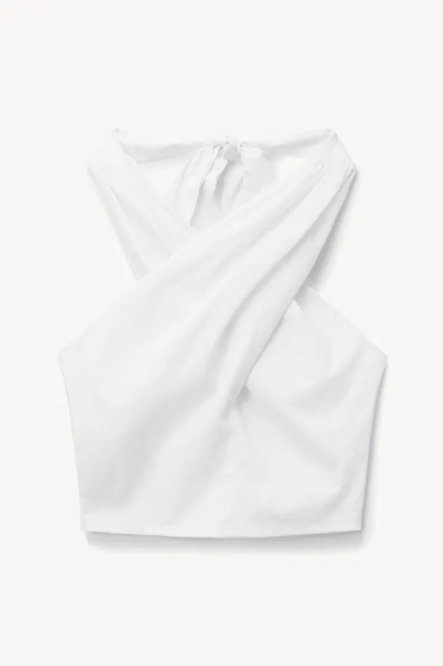 Women Tops STAUD STAUD SMOCKED KAI TOP WHITE Women Tops STAUD STAUD SMOCKED KAI TOP WHITE