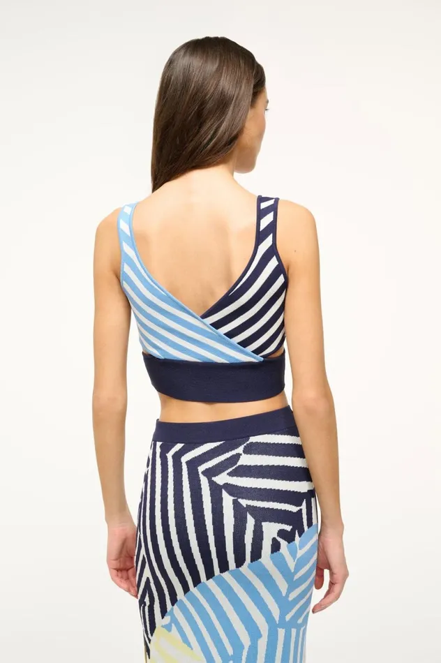 Women Tops STAUD STAUD TRENTON TOP MOSAIC MULTI Women Tops STAUD STAUD TRENTON TOP MOSAIC MULTI