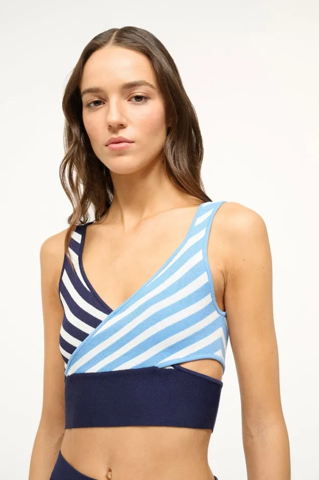 Women Tops STAUD STAUD TRENTON TOP MOSAIC MULTI Women Tops STAUD STAUD TRENTON TOP MOSAIC MULTI