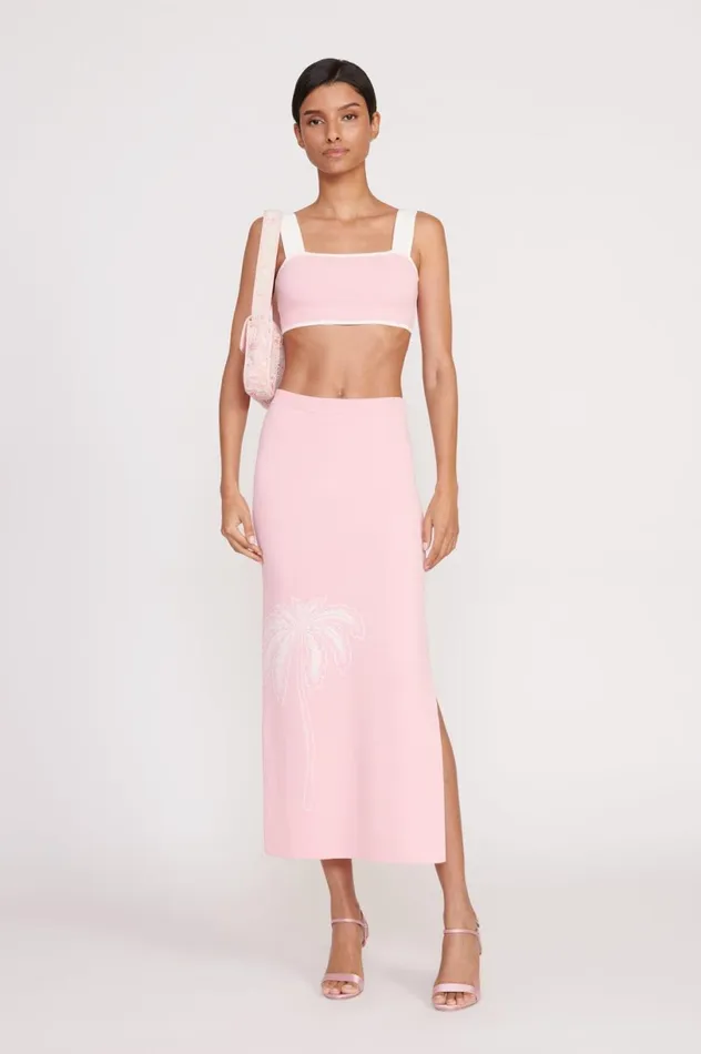 Women Tops STAUD STAUD ZOLA TOP IVORY CHERRY BLOSSOM TOILE Women Tops STAUD STAUD ZOLA TOP IVORY CHERRY BLOSSOM TOILE