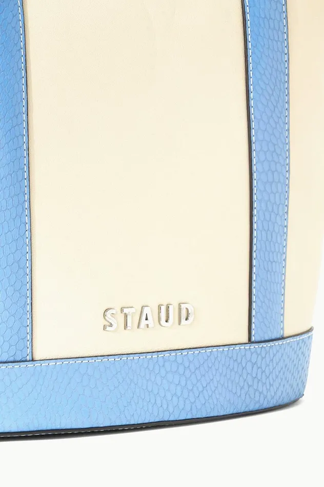 Women Totes STAUD STAUD ALLORA TOTE CREAM STAUD BLUE Women Totes STAUD STAUD ALLORA TOTE CREAM STAUD BLUE