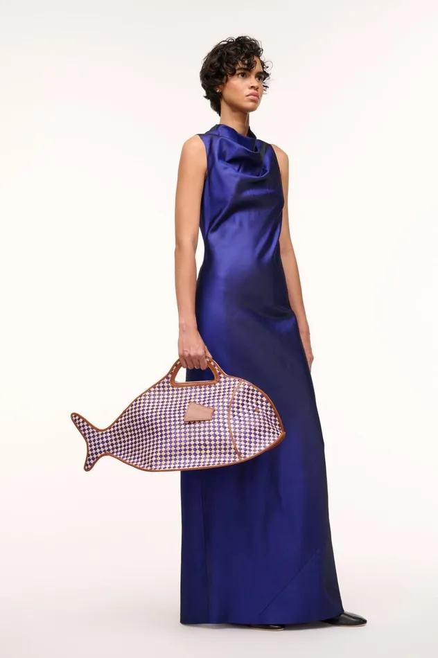 Women Totes STAUD STAUD CLEO FISH BASKET TOTE COCONUT CHECK Women Totes STAUD STAUD CLEO FISH BASKET TOTE COCONUT CHECK