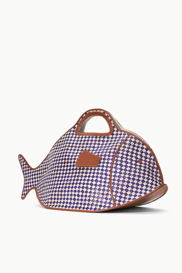 Women Totes STAUD STAUD CLEO FISH BASKET TOTE COCONUT CHECK Women Totes STAUD STAUD CLEO FISH BASKET TOTE COCONUT CHECK