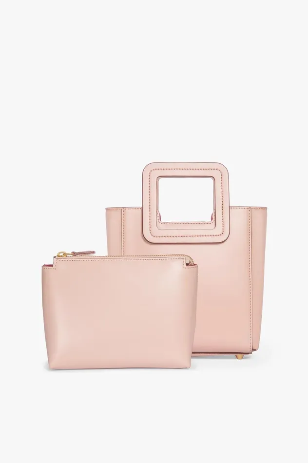 Women Totes STAUD STAUD MINI SHIRLEY LEATHER BAG BLUSH Women Totes STAUD STAUD MINI SHIRLEY LEATHER BAG BLUSH