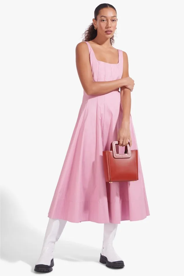 Women Totes STAUD STAUD MINI SHIRLEY LEATHER BAG COGNAC Women Totes STAUD STAUD MINI SHIRLEY LEATHER BAG COGNAC