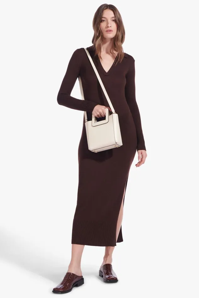 Women Totes STAUD STAUD MINI SHIRLEY LEATHER BAG CREAM Women Totes STAUD STAUD MINI SHIRLEY LEATHER BAG CREAM