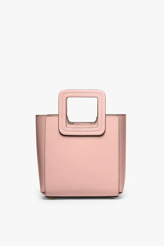 Women Totes STAUD STAUD MINI SHIRLEY LEATHER BAG DARK BLUSH Women Totes STAUD STAUD MINI SHIRLEY LEATHER BAG DARK BLUSH