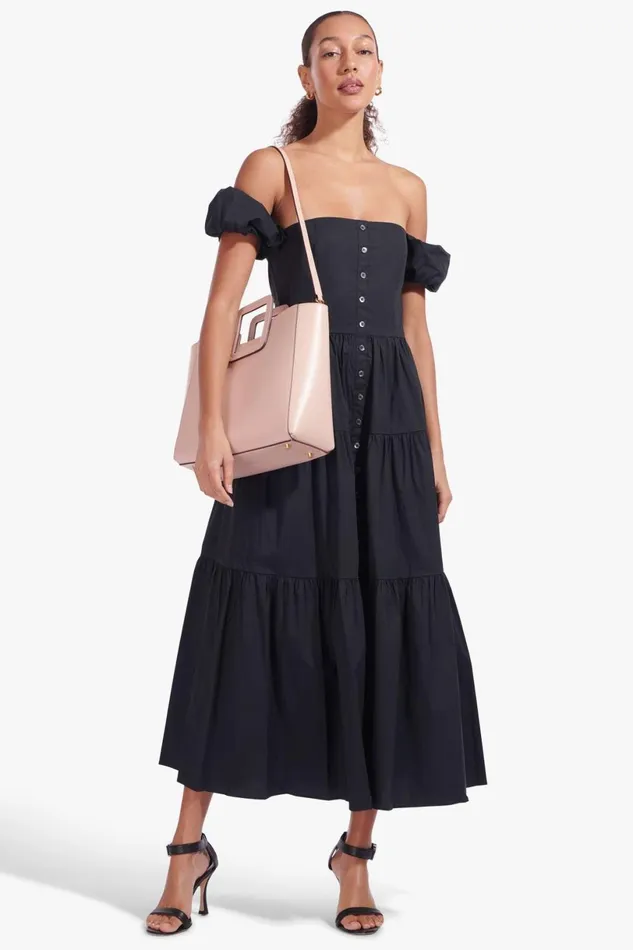 Women Totes STAUD STAUD SHIRLEY LEATHER BAG BLUSH Women Totes STAUD STAUD SHIRLEY LEATHER BAG BLUSH