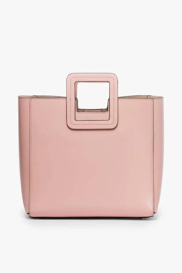 Women Totes STAUD STAUD SHIRLEY LEATHER BAG DARK BLUSH Women Totes STAUD STAUD SHIRLEY LEATHER BAG DARK BLUSH