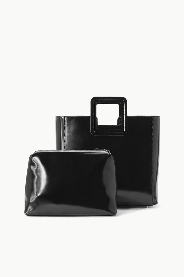 Women Totes STAUD STAUD SHIRLEY TOTE BAG BLACK Women Totes STAUD STAUD SHIRLEY TOTE BAG BLACK