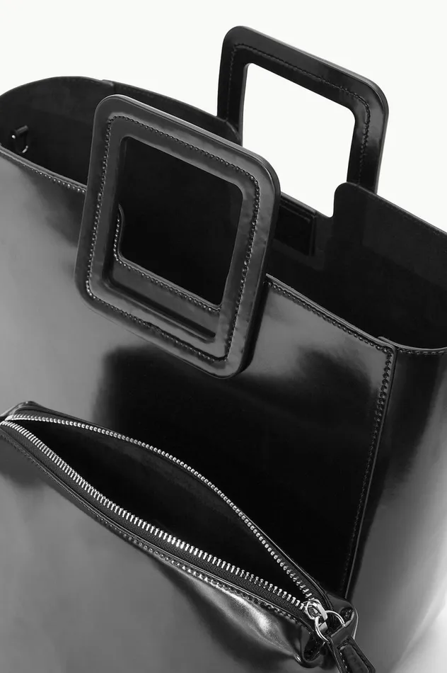 Women Totes STAUD STAUD SHIRLEY TOTE BAG BLACK Women Totes STAUD STAUD SHIRLEY TOTE BAG BLACK