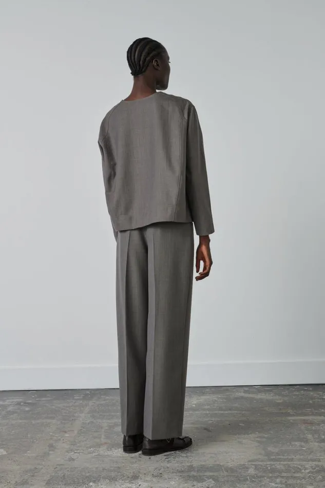 Women TUILERIES SHIRT Grey Soeur Shirts
