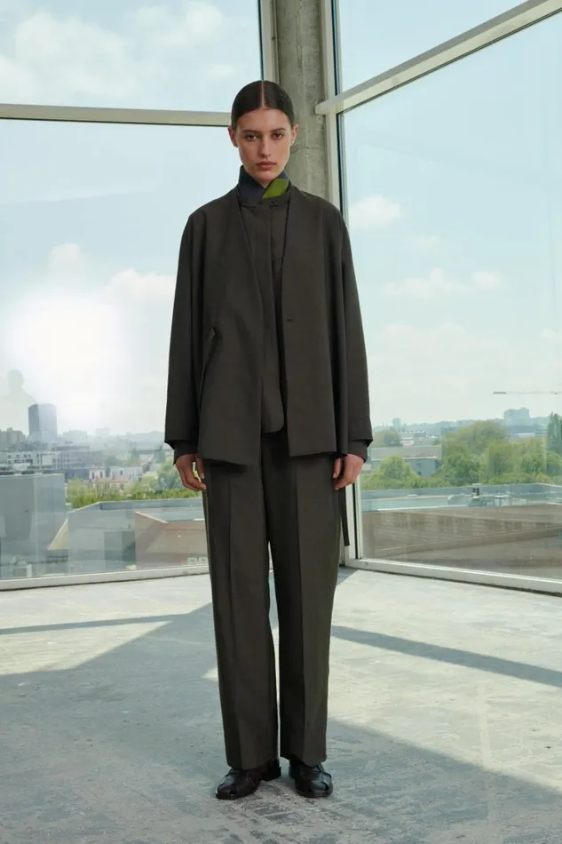 Women UMI JACKET Khaki Soeur Jackets and Coats