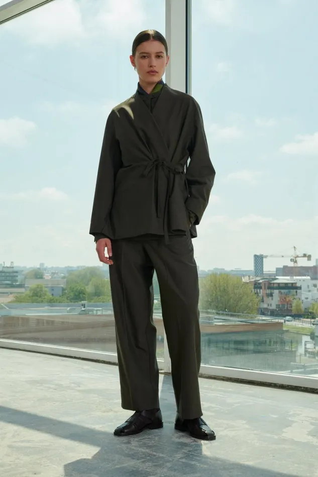 Women UMI JACKET Khaki Soeur Jackets and Coats