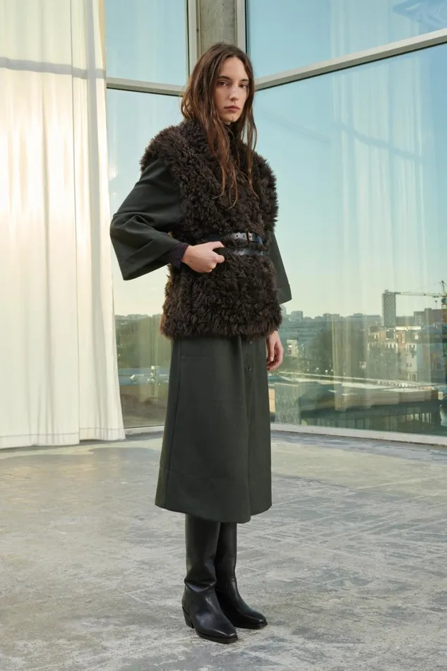 Women URUGUAY DRESS Khaki Soeur Dresses