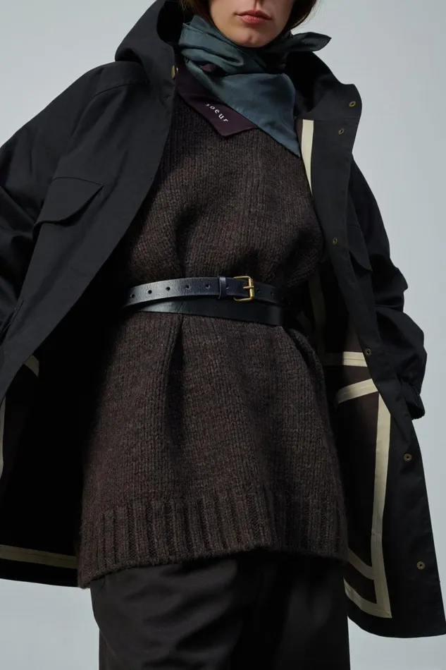 Women VADIM JUMPER Brown Soeur Jumpers and Cardigans